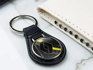 Renault Schlüsselanhänger Robust Metall Modernes Design